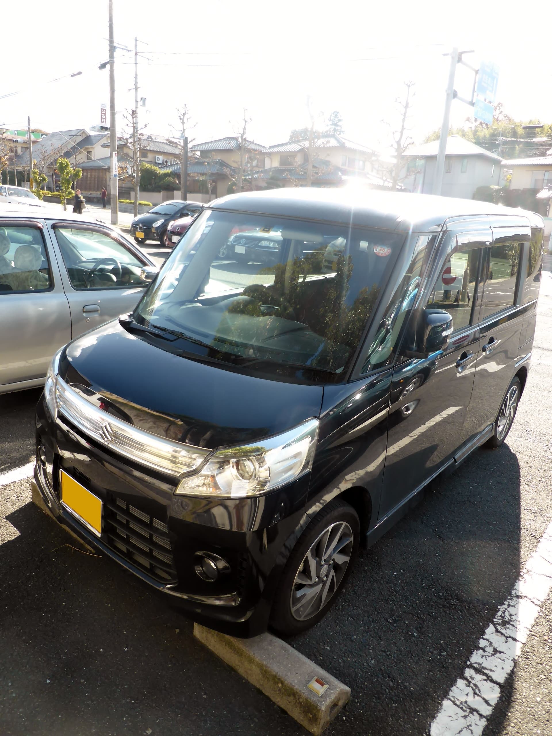 スズキ スペーシア カスタム(MK32S)の外観(フロント)