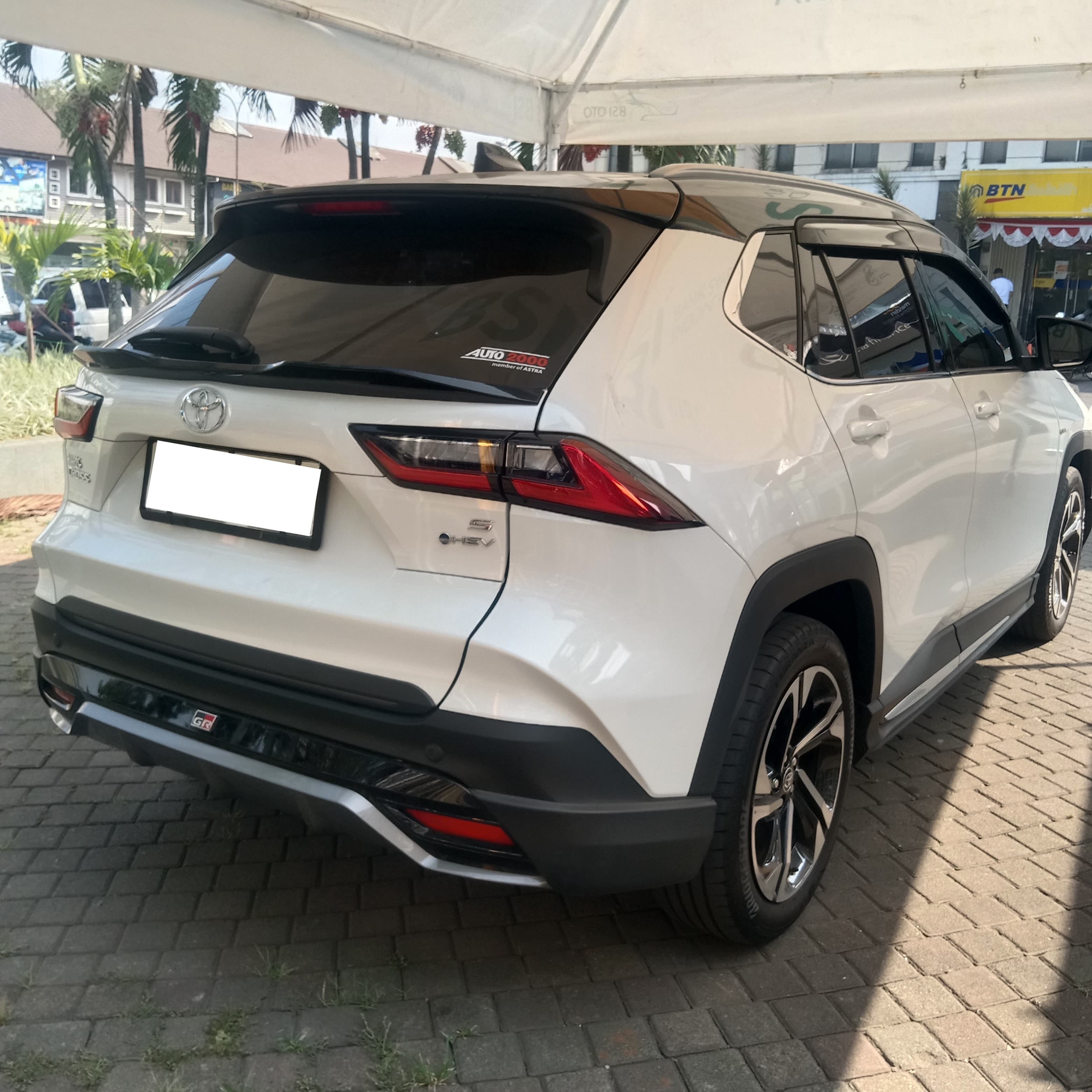 トヨタ ヤリスクロスの外観(リア)