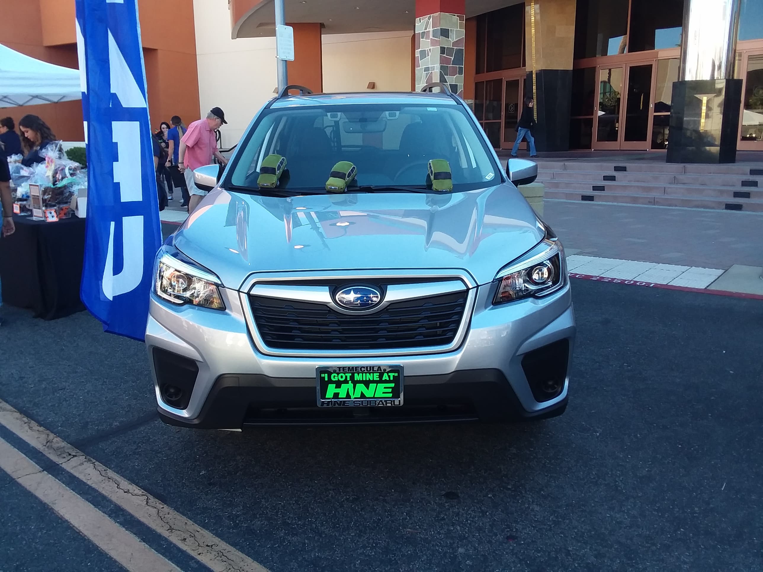 日本向けSUV・スバル フォレスター(SK型)の外観(正面)