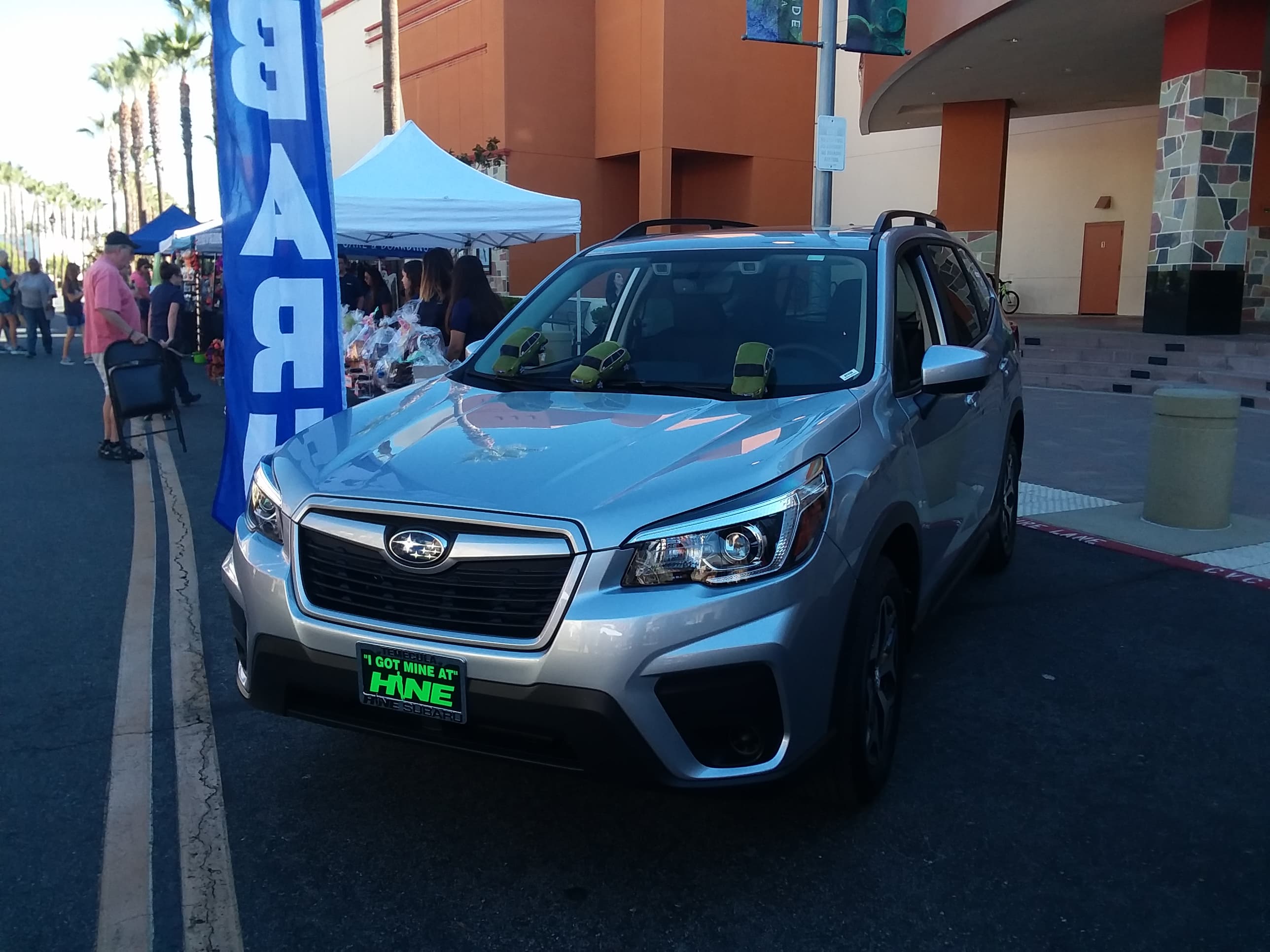 日本向けSUV・スバル フォレスター(SK型)の外観(斜め前から)